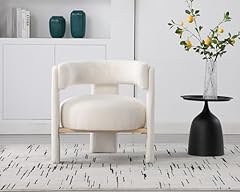 Livinova white boucle for sale  Delivered anywhere in USA 