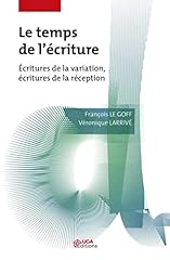 Temps écriture ecritures d'occasion  Livré partout en France