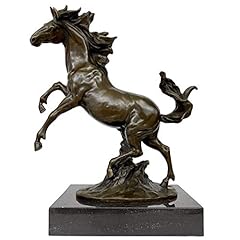 Bronze sculpture rearing for sale  Delivered anywhere in UK