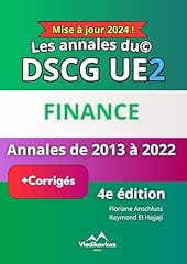 Annales dscg ue2 d'occasion  Livré partout en France