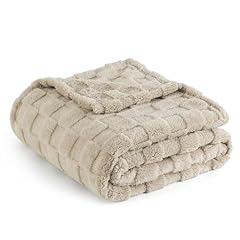 Bedsure fleece throw for sale  Delivered anywhere in UK