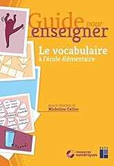 Guide enseigner vocabulaire d'occasion  Livré partout en Belgiqu