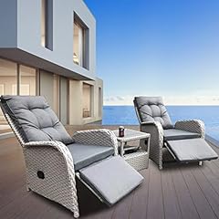 Azrbopo patio recliner for sale  Delivered anywhere in UK