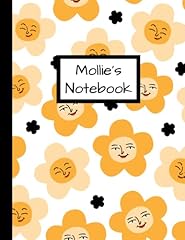 Mollie notebook personalised for sale  Delivered anywhere in UK