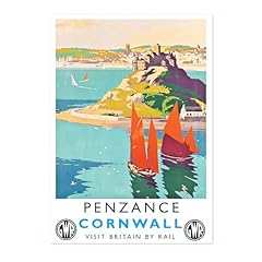 Penzance cornwall print for sale  Delivered anywhere in UK