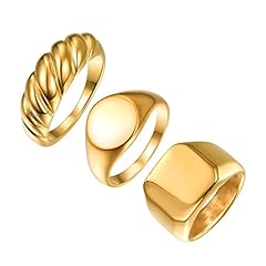 Tungstory unisex gold for sale  Delivered anywhere in UK