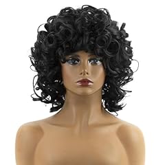 30cm black wigs for sale  Delivered anywhere in UK