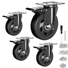 Inch caster wheels for sale  Delivered anywhere in USA 