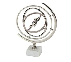 Deco aluminum armillary for sale  Delivered anywhere in USA 