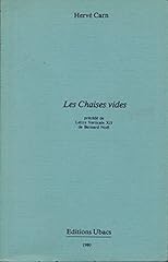 Chaises vides précédé d'occasion  Livré partout en France