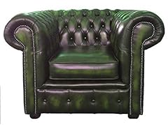 Chesterfield antique green for sale  Delivered anywhere in UK