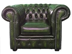 Chesterfield antique green for sale  Delivered anywhere in UK