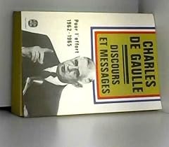 Discours messages effort d'occasion  Livré partout en France