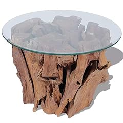 FAMIROSA Solid Teak Driftwood Coffee Table with Strong for sale  Delivered anywhere in USA 