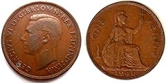 1940 one penny d'occasion  Livré partout en France