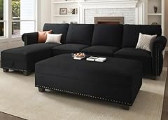 Nolany velvet sectional for sale  Delivered anywhere in USA 