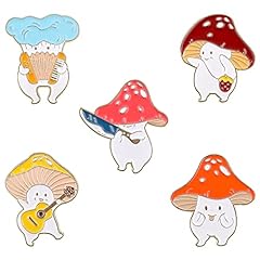 5pcs mushroom pin for sale  Delivered anywhere in UK