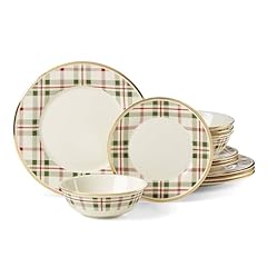 Lenox holiday plaid for sale  Delivered anywhere in USA 