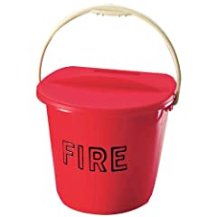 Plastic fire bucket for sale  Delivered anywhere in UK