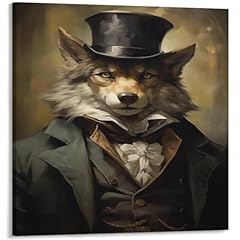 Wolf canvas wall for sale  Delivered anywhere in USA 