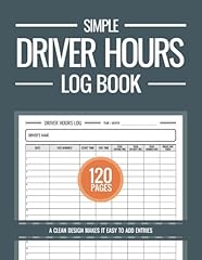 Driver hours log for sale  Delivered anywhere in UK