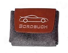 Bordbuchtasche recyceltes lede gebraucht kaufen  Wird an jeden Ort in Deutschland