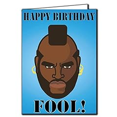 Birthday card baracus for sale  Delivered anywhere in UK