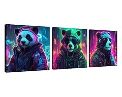 Punk panda canvas for sale  Delivered anywhere in USA 