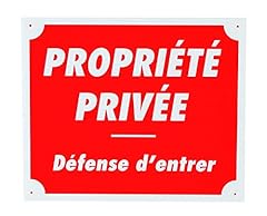 Januel panneau propriété d'occasion  Livré partout en France