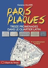 Paris plaques promenades d'occasion  Livré partout en France