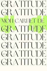 Carnet gratitude cultivez usato  Spedito ovunque in Italia 