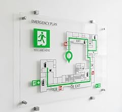 Targa planimetrie emergenza usato  Spedito ovunque in Italia 