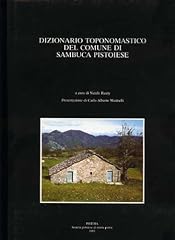 Dizionario toponomastico del usato  Spedito ovunque in Italia 
