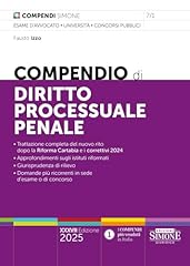 Compendio diritto processuale usato  Spedito ovunque in Italia 