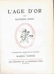 Age raymond hesse. d'occasion  Livré partout en France