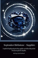 September birthstone sapphire d'occasion  Livré partout en France