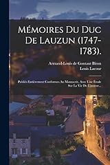 Mémoires duc lauzun d'occasion  Livré partout en France