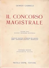 Concorso magistrale volume usato  Spedito ovunque in Italia 