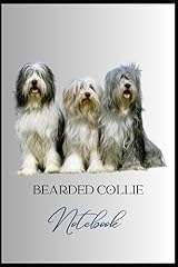 Bearded collie lined for sale  Delivered anywhere in UK