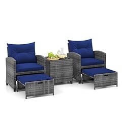 Costway piece rattan for sale  Delivered anywhere in UK