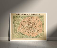 Historische karte paris gebraucht kaufen  Wird an jeden Ort in Deutschland