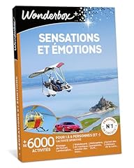 Wonderbox sensations émotions d'occasion  Livré partout en France