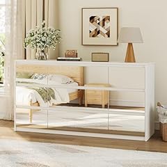 White mirrored dresser for sale  Delivered anywhere in USA 
