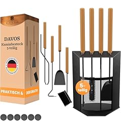 Black kaminbesteck davos gebraucht kaufen  Wird an jeden Ort in Deutschland