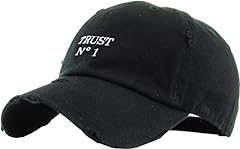 Dad Hat KBSV-055 BLK Dad Hat Trust No One Hustle Savage for sale  Delivered anywhere in USA 