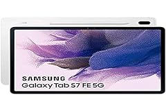 Sam Galaxy Tab S7 FE EU-128-6-5G-sr | Samsung Gal. Tab S7 FE EU 128/6 silver usato  Spedito ovunque in Italia 