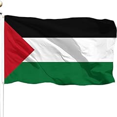 Flag palestina 3x5ft usato  Spedito ovunque in Italia 