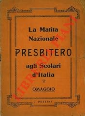 Matita nazionale presbitero usato  Spedito ovunque in Italia 