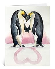 Romantic penguin card for sale  Delivered anywhere in UK