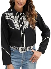 Cowgirl shirts women for sale  Delivered anywhere in USA 